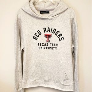 UNDER ARMOUR Texas Tech Red Raiders Hoodie Jersey--L